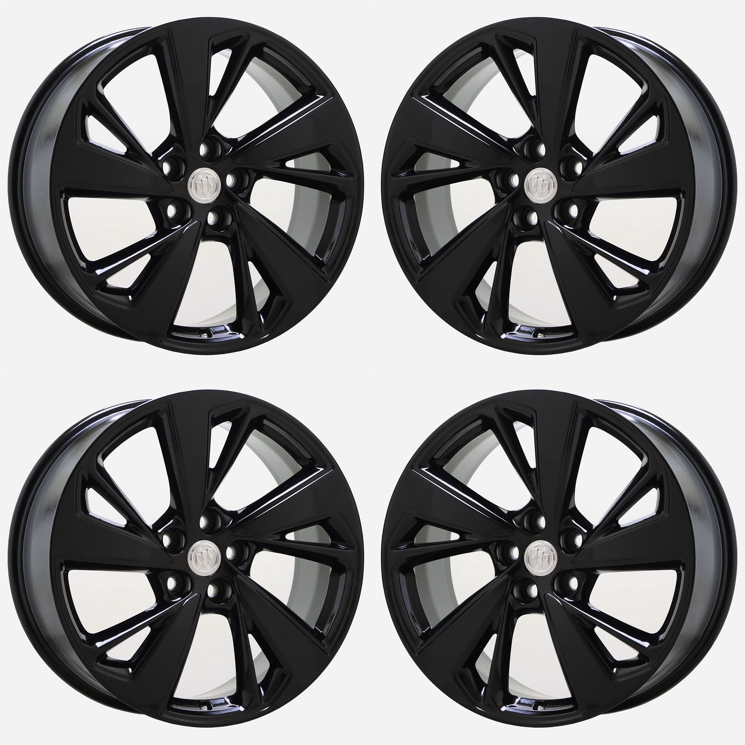 20" Buick Envision Gloss Black wheels rims Factory OEM set 4161 EXCHANGE